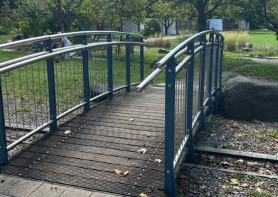 Nürnberger Stadtpark gegenüber dem Heilzentrum Helios