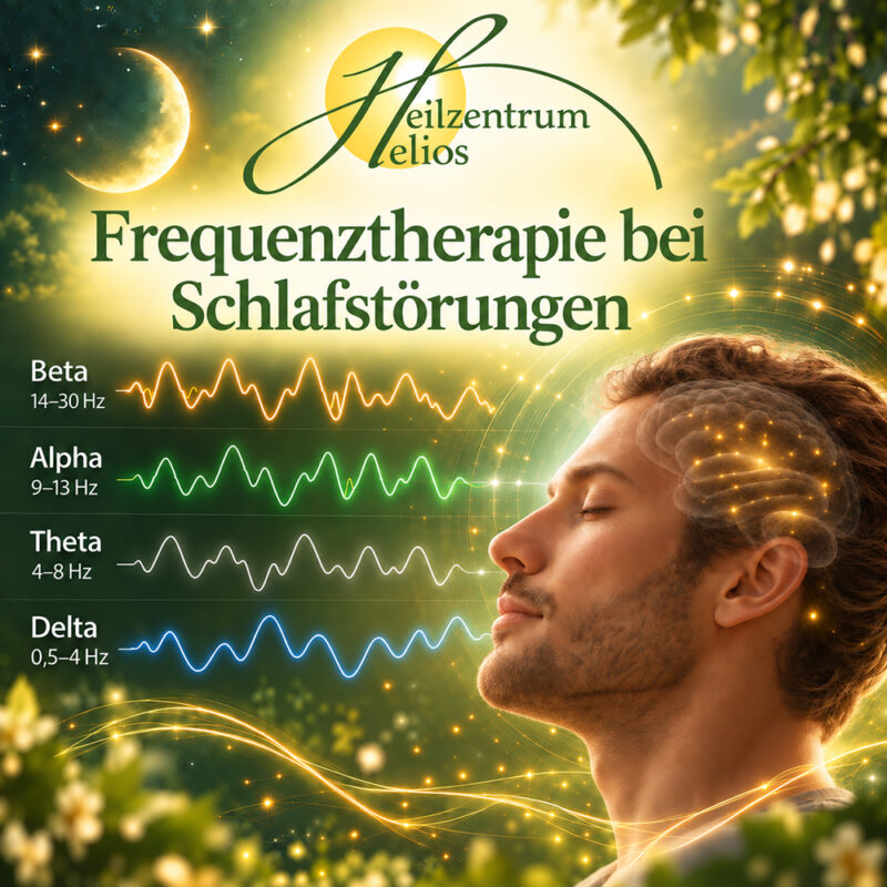 Frequenztherapie nach Dr. Rife als ergänzendes Angebot bei Schlafproblemen im Heilzentrum Helios